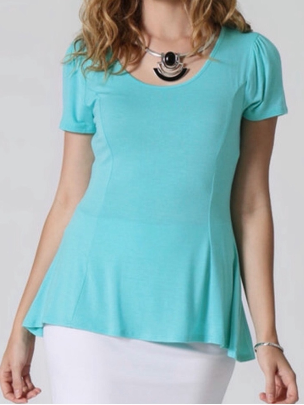 Zenana Signature Womens High-Low Tunic Top